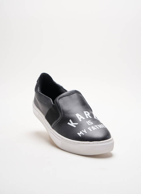 Slip ons noir ELEVEN PARIS pour femme