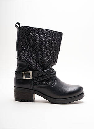 Bottines/Boots noir REPUBLYKA pour femme
