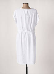 Robe mi-longue blanc TELMAIL pour femme seconde vue
