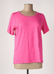 T-shirt rose TELMAIL pour femme seconde vue