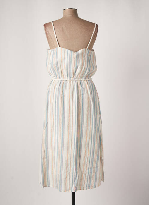 Robe longue beige C'EST BEAU LA VIE pour femme