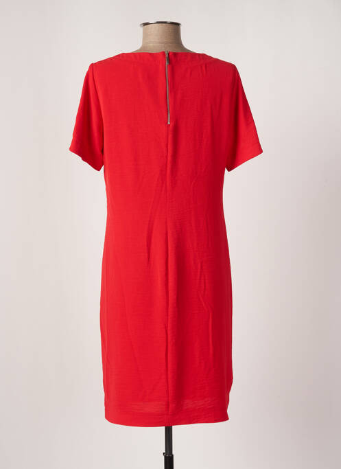 Robe mi-longue rouge TINTA STYLE pour femme
