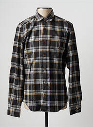 Chemise manches longues poches poitrine gris HUGO BOSS homme