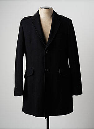 Manteau court noir HUGO BOSS pour homme