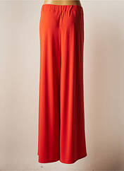 Pantalon large orange CONCRETO pour femme seconde vue