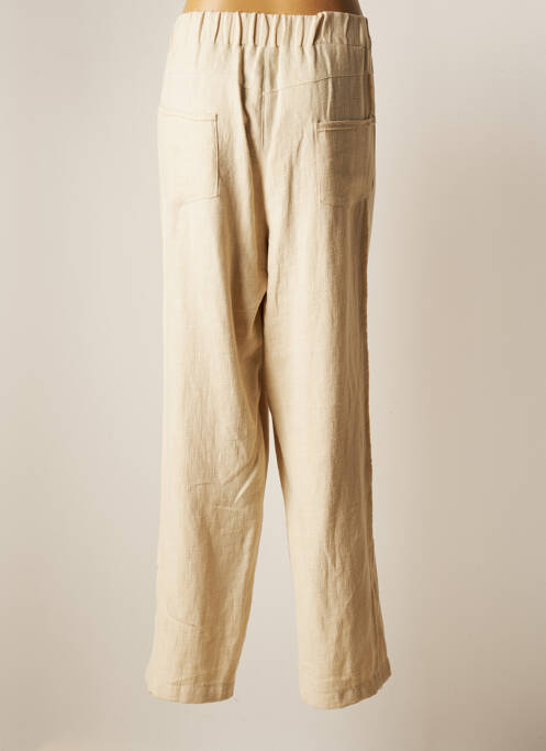 Pantalon droit beige LS pour femme