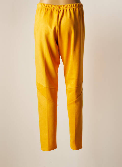 Pantalon slim jaune ONE O ONE pour femme