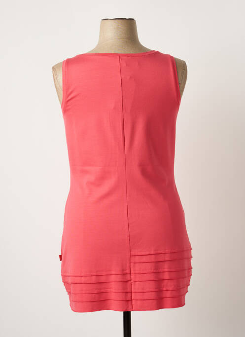 Tunique sans manche rose VETONO pour femme