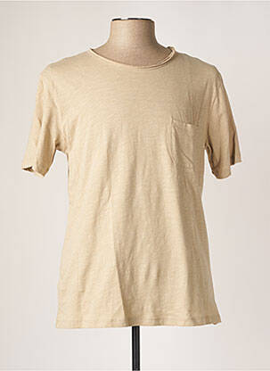 T-shirt beige FREEMAN T.PORTER pour homme