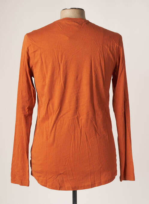 T-shirt orange MALOJA pour homme