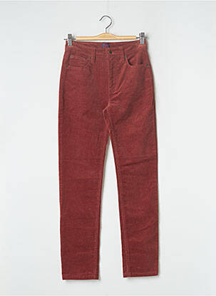 Pantalon slim stretch taille normale orange BENSIMON femme