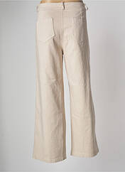 Jeans coupe large beige GARCONNE pour femme seconde vue