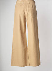 Pantalon large beige HAPPY pour femme seconde vue