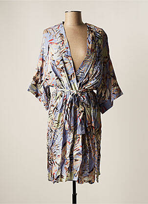 Veste kimono manches longues violet GARCIA femme