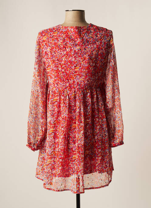 Robe courte rouge ONLY pour femme