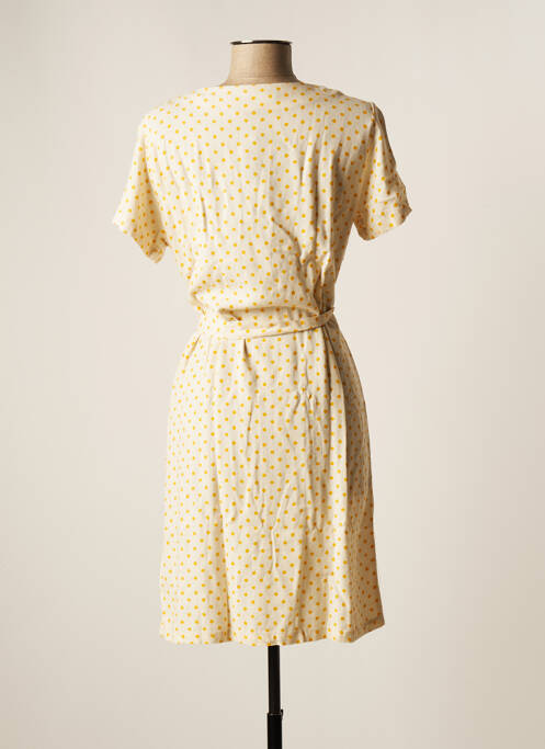 Robe mi-longue beige VERO MODA pour femme