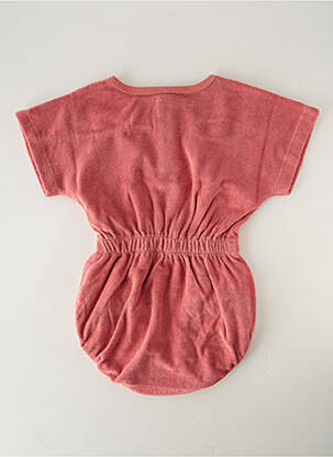 Barboteuse broderie rose HELLO ELAÉ enfant