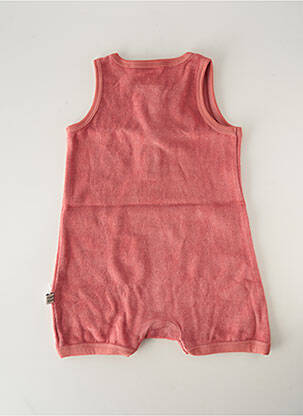 Combishort col rond sans manche rose HELLO ELAÉ enfant