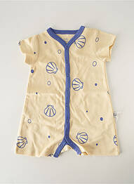 Combishort imprimé fantaisie manches courtes beige HELLO ELAÉ enfant