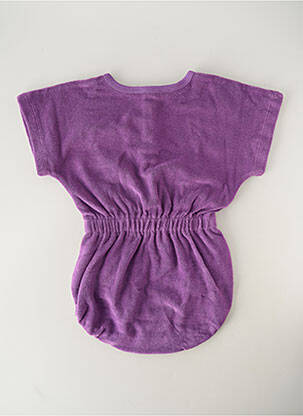 Barboteuse broderie violet HELLO ELAÉ enfant