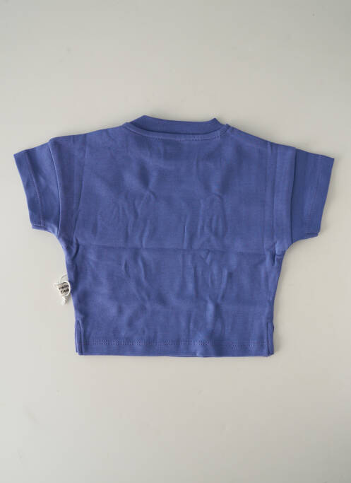 T-shirt bleu HELLO ELAÉ pour enfant