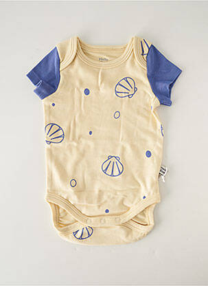 Body lingerie imprimé fantaisie beige HELLO ELAÉ enfant