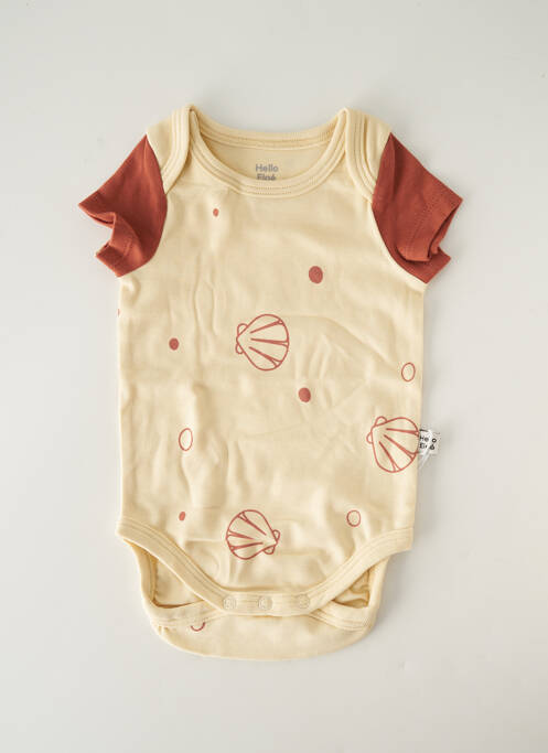 Body lingerie beige HELLO ELAÉ pour enfant