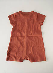 Body lingerie marron HELLO ELAÉ pour enfant seconde vue