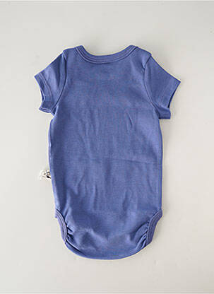 Body lingerie coupe droite bleu HELLO ELAÉ enfant