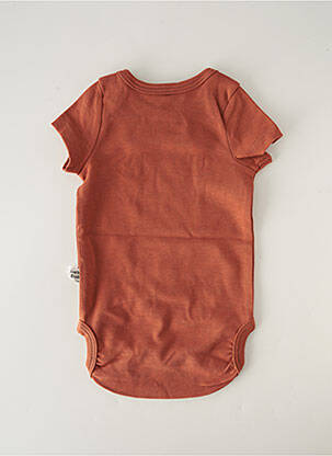 Body lingerie coupe droite marron HELLO ELAÉ enfant