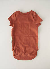 Body lingerie marron HELLO ELAÉ pour enfant seconde vue