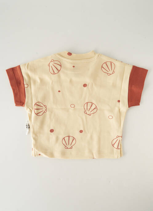 T-shirt beige HELLO ELAÉ pour enfant