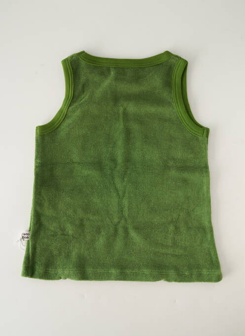 Débardeur vert HELLO ELAÉ pour enfant