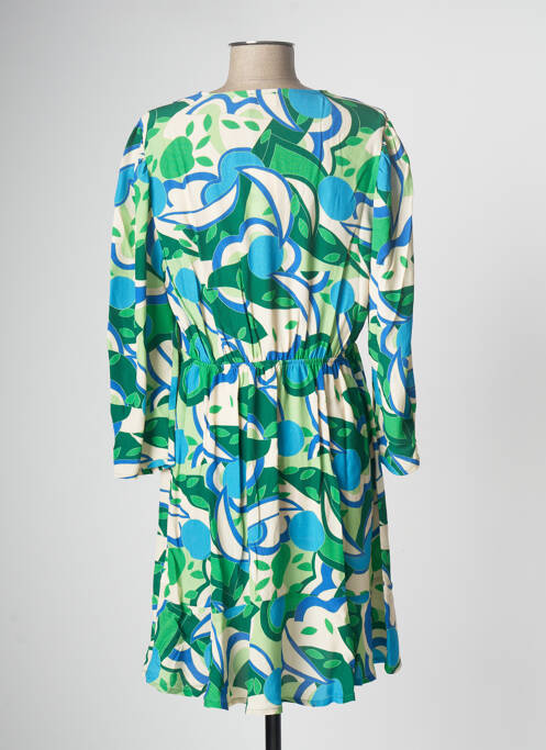 Robe courte bleu AN' GE pour femme