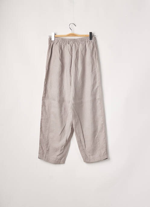 Pantalon droit gris KOKOMARINA pour femme