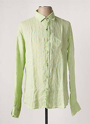 Chemise manches longues manches longues vert EUROPANN homme