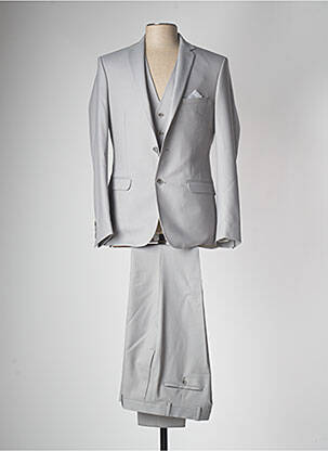 Costume de cérémonie gris MONSIEUR HECTOR pour homme