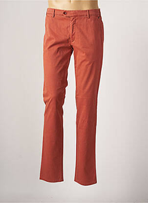 Pantalon chino orange MEYER pour homme