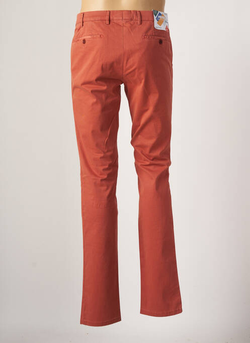 Pantalon chino orange MEYER pour homme