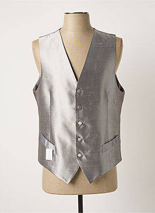 Gilet sans manche poches gris CANOTIER homme
