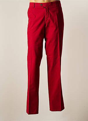 Pantalon chino rouge MEYER pour homme
