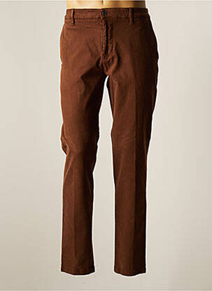 Pantalon chino marron HUGO BOSS pour homme