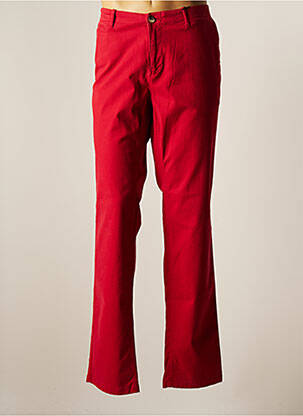 Pantalon chino rouge EDEN PARK pour homme