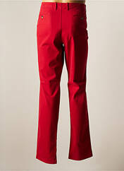 Pantalon chino rouge EDEN PARK pour homme seconde vue
