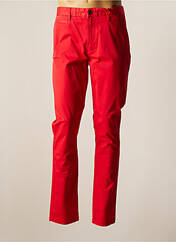 Pantalon chino rouge HERO SEVEN pour homme seconde vue
