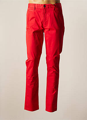 Pantalon chino rouge HERO SEVEN pour homme
