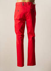 Pantalon chino rouge HERO SEVEN pour homme seconde vue