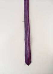 Cravate violet VIRTUOSE pour homme seconde vue