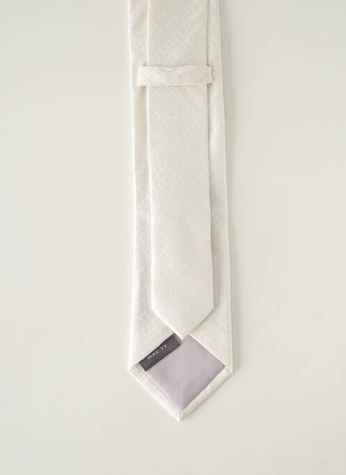 Cravate blanc MAC-TY homme