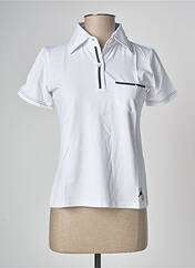 Polo blanc ERIC TABARLY pour femme seconde vue